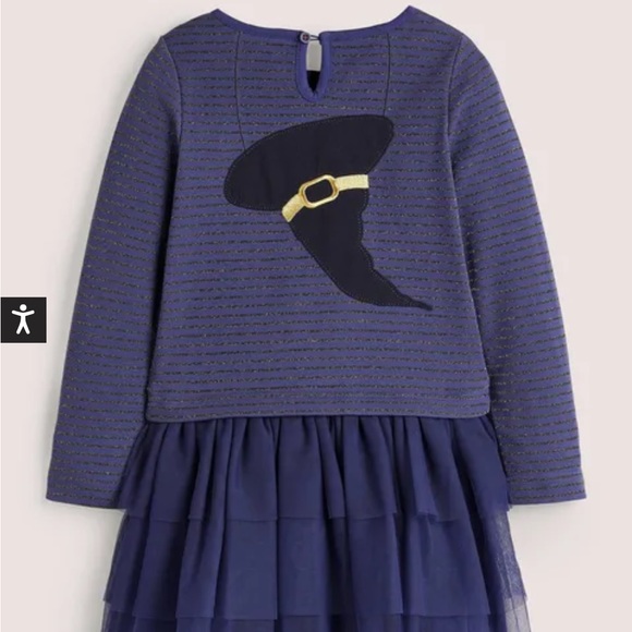 NWT Mini Boden Halloween Tulle Dress - Picture 2 of 6